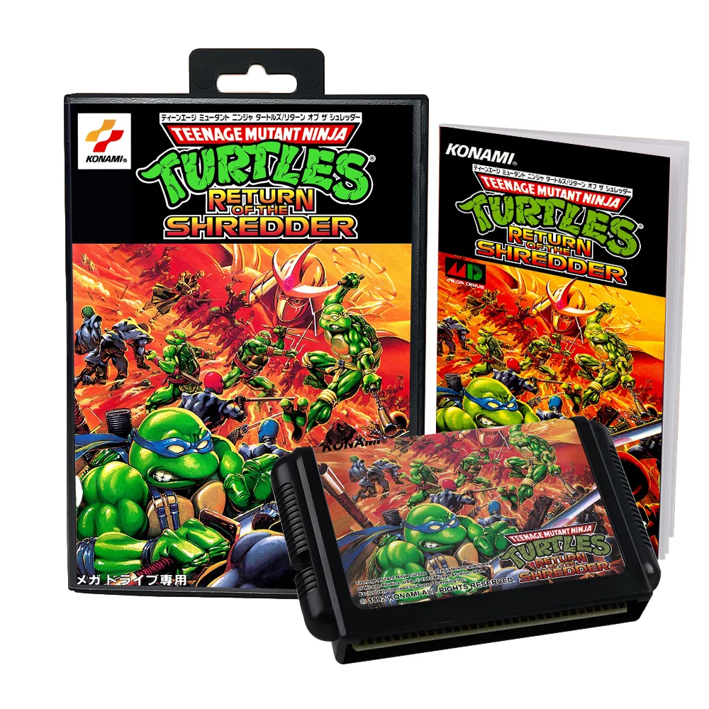 Turtles return of the Shredder